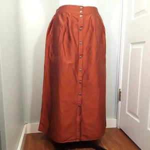 FLAX Silk Skirt